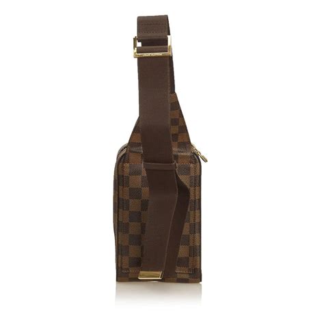 louis vuitton ebene belt bag.